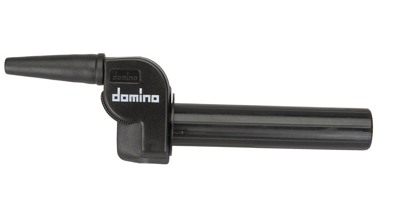 PUÑO DOMINO GAS SALIDA LATERAL ALUMINIO